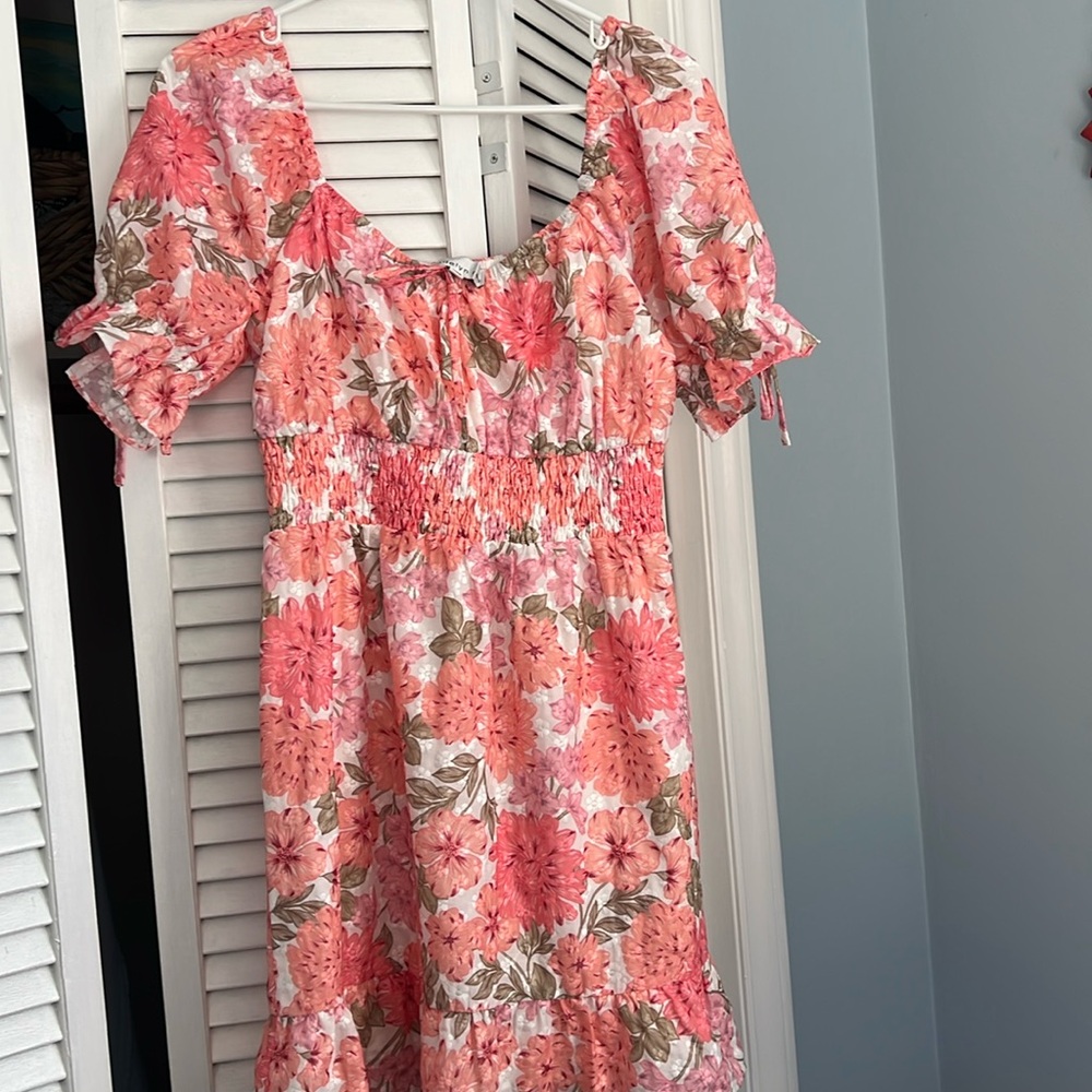 Adelyn Rae Pink Sheath Cocktail Dress